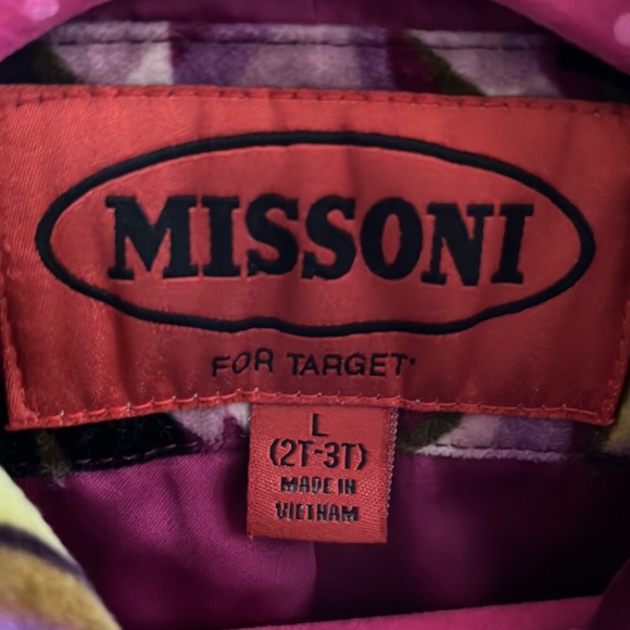 MISSONI coat size 2T/3T - Picture 2 of 3